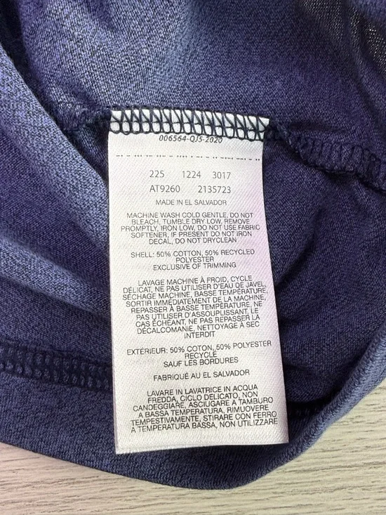 Columbia Men's Slate Blue Long Sleeve Henley - Picture 5 of 9